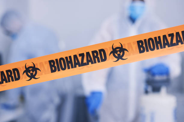 Professional Biohazard Cleanup technician working in Aurora, CO